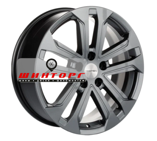 Купить диски Khomen Wheels 7x18/5x114,3 ET37 D66,5 KHW1803 (Dargo/Jolion) Gray от производителя Khomen Wheels в Казани