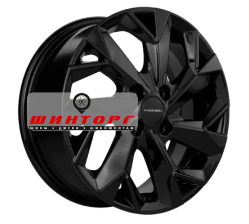 Купить диски Khomen Wheels 6x15/4x100 ET50 D60,1 KHW1508 (Vesta) Black от производителя Khomen Wheels в Казани