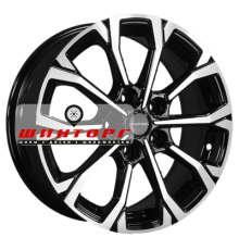 Khomen Wheels 6,5x16/5x114,3 ET40 D66,1 KHW1605 (Qashqai/Tiida) Black-FP