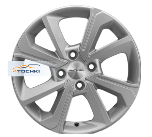 Купить диски Khomen Wheels 6x15/4x100 ET50 D60,1 KHW1501 (Vesta до 2024г.) F-Silver от производителя Khomen Wheels в Казани