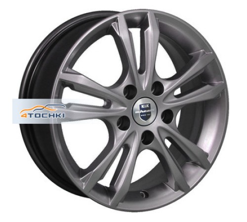 Купить диски K&K 6x16/5x112 ET40 D66,6 Samara (КС866) Дарк платинум от производителя K&K в Казани Купить диски K&K 6x16/5x112 ET40 D66,6 Samara (КС866) Дарк платинум от производителя K&K в Казани