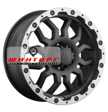 LS 7,5x17/6x114,3 ET40 D66,1 1285 MBL (конус, Колпак+лого)