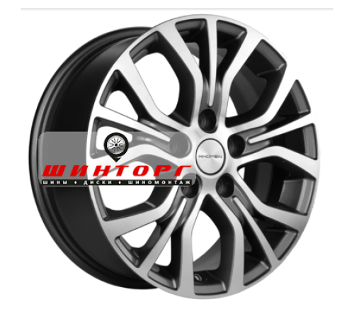Купить диски Khomen Wheels 6,5x16/5x120 ET51 D65,1 KHW1608 (Multivan) Gray-FP от производителя Khomen Wheels в Казани