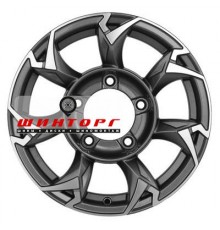 Khomen Wheels 5,5x15/5x139,7 ET5 D108,1 KHW1505 (Jimny) Gray-FP