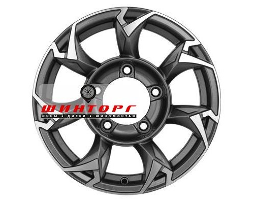 Купить диски Khomen Wheels 5,5x15/5x139,7 ET5 D108,1 KHW1505 (Jimny) Gray-FP от производителя Khomen Wheels в Казани