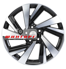 Khomen Wheels 7,5x18/5x114,3 ET50 D66,1 KHW1801 (Murano) Black-FP