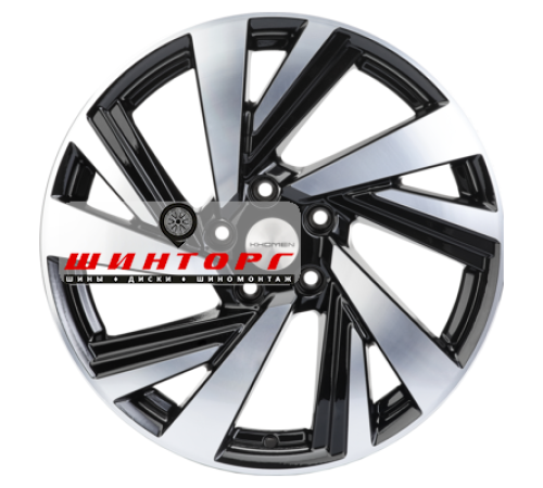 Купить диски Khomen Wheels 7,5x18/5x114,3 ET50 D66,1 KHW1801 (Murano) Black-FP от производителя Khomen Wheels в Казани