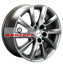 Khomen Wheels 6x15/5x100 ET40 D57,1 KHW1507 (Polo) Gray-FP