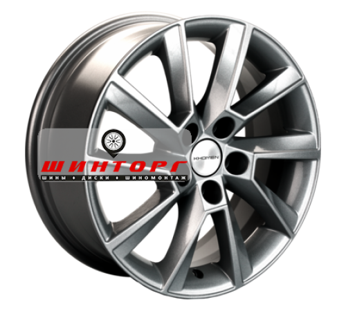 Купить диски Khomen Wheels 6x15/5x100 ET40 D57,1 KHW1507 (Polo) Gray-FP от производителя Khomen Wheels в Казани