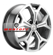 Khomen Wheels 6,5x17/5x112 ET50 D66,6 KHW1710(2) (Mercedes Vito) Gray-FP