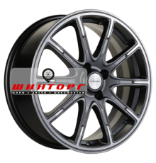 Khomen Wheels 6,5x17/4x100 ET41 D60,1 KHW1707 (XRay) Gray-FP