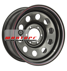 Off-Road Wheels 8x16/6x114,3 ET0 D66 Ниссан Навара D40 2.5TD Черный