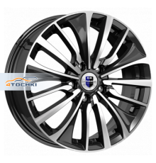 K&K 6,5x17/4x100 ET43 D60,1 Flanker (КС905) Алмаз черный
