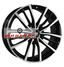 Khomen Wheels 7x18/5x114,3 ET37 D66,5 KHW1812 (Dargo/Jolion) Black-FP