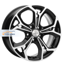 Khomen Wheels 7x17/5x108 ET50 D63,35 KHW1702 (Ford C-Max) Black-FP