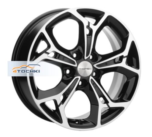 Купить диски Khomen Wheels 7x17/5x108 ET50 D63,35 KHW1702 (Ford C-Max) Black-FP от производителя Khomen Wheels в Казани Купить диски Khomen Wheels 7x17/5x108 ET50 D63,35 KHW1702 (Ford C-Max) Black-FP от производителя Khomen Wheels в Казани