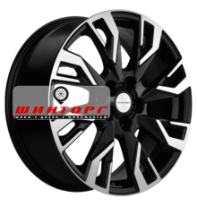 Khomen Wheels 7x18/5x108 ET45 D60,1 KHW1809 (Lifan X70) Black-FP