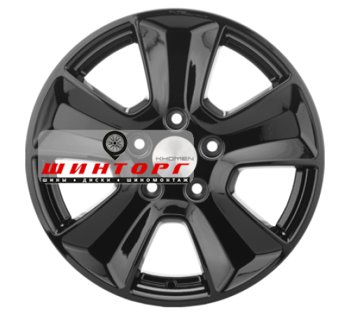 Купить диски Khomen Wheels 6,5x16/5x114,3 ET50 D66,1 KHW1601 (Renault/Nissan) Black от производителя Khomen Wheels в Казани