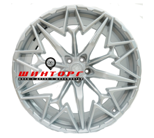 Купить диски Khomen Wheels 10x22/5x112 ET30 D66,6 ZEUS 2202 (X5/X6/X7/Cullinan) Brilliant Silver от производителя Khomen Wheels в Казани