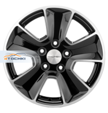 Khomen Wheels 6,5x16/5x114,3 ET50 D66,1 KHW1601 (Renault/Nissan) Black-FP