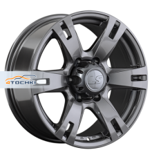LS 8x17/6x139,7 ET25 D100,1 182 GM (конус, Колпак+лого)