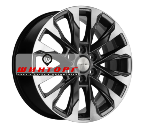 Купить диски Khomen Wheels 8x20/6x139,7 ET36 D100,1 KHW2010 (Tank 300/500) Gray-FP от производителя Khomen Wheels в Казани