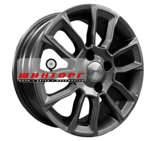 Купить диски Khomen Wheels 5,5x14/4x100 ET45 D56,1 KHW1406 (Honda Civic) Gray от производителя Khomen Wheels в Казани