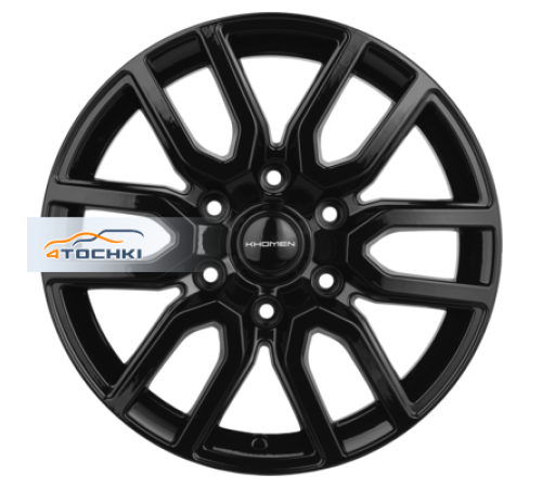 Купить диски Khomen Wheels 8x17/6x139,7 ET50 D92,5 KHW1723 (Hyundai H-1/Staria) Black от производителя Khomen Wheels в Казани Купить диски Khomen Wheels 8x17/6x139,7 ET50 D92,5 KHW1723 (Hyundai H-1/Staria) Black от производителя Khomen Wheels в Казани