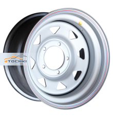 Off-Road Wheels 8x16/5x139,7 ET-19 D110 УАЗ (треуг. мелкий) Серебристый