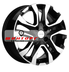 Khomen Wheels 6x15/4x100 ET46 D54,1 KHW1503 (Rio/Solaris) Black-FP