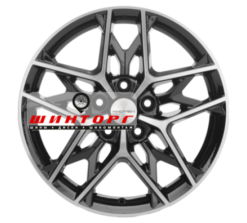 Купить диски Khomen Wheels 7x17/5x112 ET49 D57,1 KHW1709 (Octavia) Black-FP от производителя Khomen Wheels в Казани