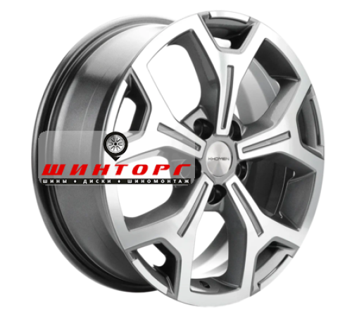 Купить диски Khomen Wheels 6,5x17/5x112 ET50 D66,6 KHW1710(2) (Mercedes Vito) Gray-FP от производителя Khomen Wheels в Казани