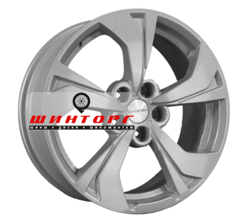 Купить диски Khomen Wheels 7x17/5x114,3 ET37 D66,5 KHW1724 (Jolion) F-Silver от производителя Khomen Wheels в Казани