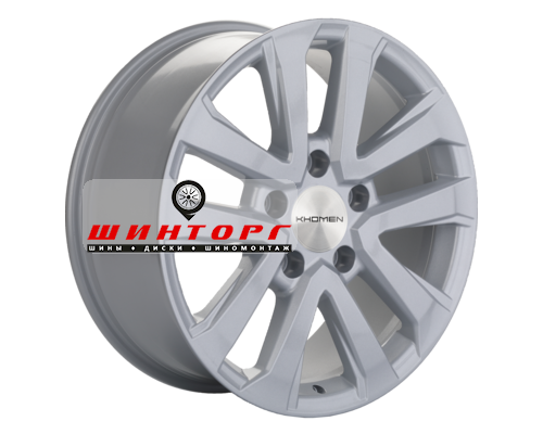 Купить диски Khomen Wheels 8,5x20/5x150 ET45 D110,1 KHW2003 (LX570/LC100/LC200) F-Silver (под ORG) от производителя Khomen Wheels в Казани