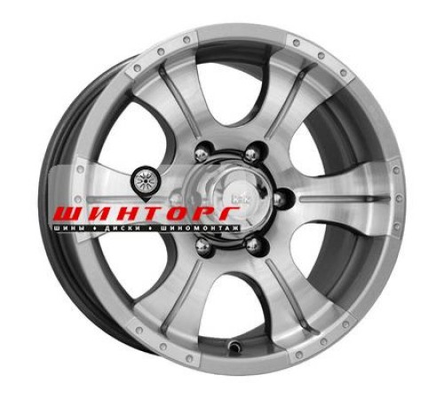 Купить диски K&K 8x16/5x139,7 ET0 D110,1 Байконур (КС465М) Дарк платинум от производителя K&K в Казани