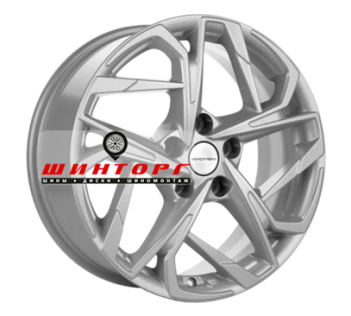 Купить диски Khomen Wheels 7x17/5x108 ET40 D54,1 KHW1716 (Jac/Москвич 3) F-Silver от производителя Khomen Wheels в Казани