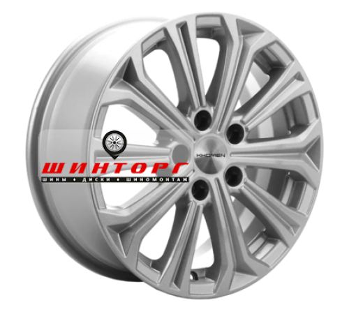 Купить диски Khomen Wheels 6,5x16/5x114,3 ET47 D66,1 KHW1610 (Fluence/Juke) F-Silver от производителя Khomen Wheels в Казани Купить диски Khomen Wheels 6,5x16/5x114,3 ET47 D66,1 KHW1610 (Fluence/Juke) F-Silver от производителя Khomen Wheels в Казани