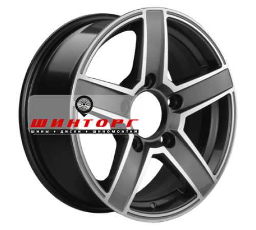 Купить диски Khomen Wheels 6,5x16/5x139,7 ET40 D98,5 KHW1614 (Niva 4x4) Gray-FP от производителя Khomen Wheels в Казани