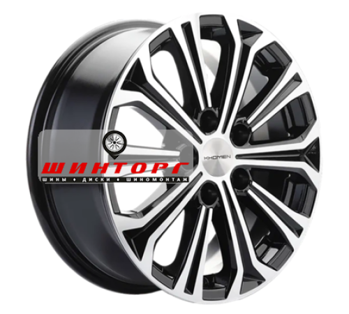 Купить диски Khomen Wheels 6,5x16/5x108 ET45 D60,1 KHW1610 (Chery Tiggo 3/Tiggo 3 Pro) Black-FP от производителя Khomen Wheels в Казани