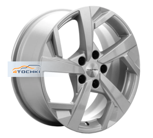 Купить диски Khomen Wheels 7x17/5x108 ET40 D54,1 KHW1712 (Jac/Москвич 3) F-Silver от производителя Khomen Wheels в Казани Купить диски Khomen Wheels 7x17/5x108 ET40 D54,1 KHW1712 (Jac/Москвич 3) F-Silver от производителя Khomen Wheels в Казани