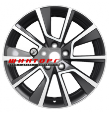 Khomen Wheels 7x18/5x114,3 ET48,5 D67,1 KHW1802 (Sportage) Black-FP