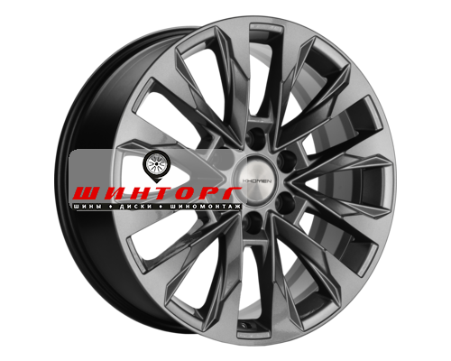 Купить диски Khomen Wheels 8x20/6x139,7 ET25 D106,1 KHW2010 (LC Prado) Gray от производителя Khomen Wheels в Казани