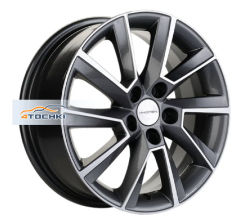 Купить диски Khomen Wheels 6x16/5x100 ET38 D57,1 KHW1604 (Kamiq/Rapid/Scala) Gray-FP от производителя Khomen Wheels в Казани Купить диски Khomen Wheels 6x16/5x100 ET38 D57,1 KHW1604 (Kamiq/Rapid/Scala) Gray-FP от производителя Khomen Wheels в Казани