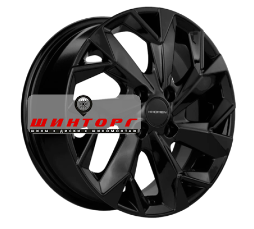 Купить диски Khomen Wheels 6x15/4x100 ET46 D54,1 KHW1508 (Rio/Solaris) Black от производителя Khomen Wheels в Казани