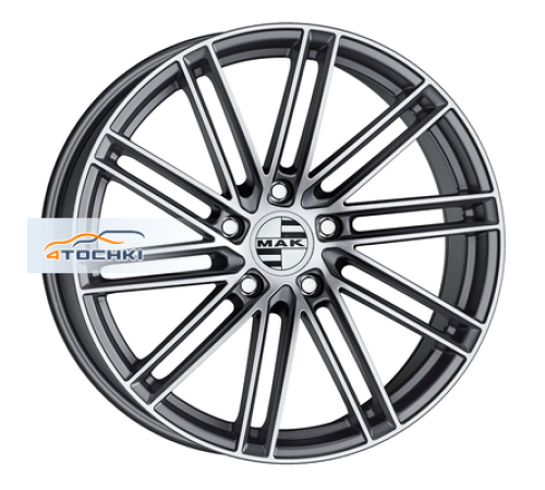 Купить диски MAK 10x21/5x130 ET50 D71,6 Leipzig-D Gunmetal Mirror Face от производителя MAK в Казани Купить диски MAK 10x21/5x130 ET50 D71,6 Leipzig-D Gunmetal Mirror Face от производителя MAK в Казани