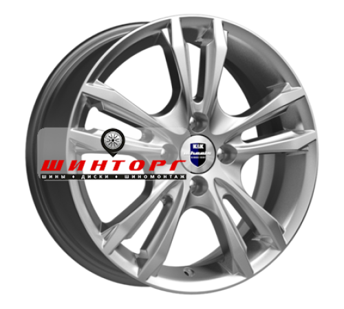 Купить диски K&K 6x16/4x100 ET37 D60,1 Samara-оригинал (КС866) Сильвер SK от производителя K&K в Казани