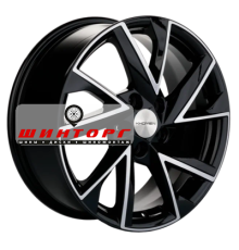 Khomen Wheels 7x17/5x110 ET46 D63,3 KHW1714 (Changan CS35/CS35 Pro) Black-FP