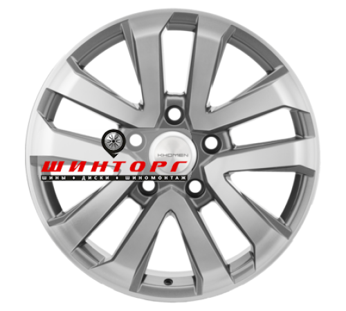 Купить диски Khomen Wheels 8,5x20/5x150 ET58 D110,1 KHW2003 (LX570/LC100/LC200) Gray-FP от производителя Khomen Wheels в Казани Купить диски Khomen Wheels 8,5x20/5x150 ET58 D110,1 KHW2003 (LX570/LC100/LC200) Gray-FP от производителя Khomen Wheels в Казани