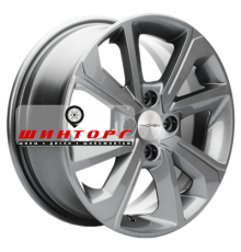 Khomen Wheels 6x15/4x98 ET36 D58,6 KHW1501 (Lada Granta) Gray