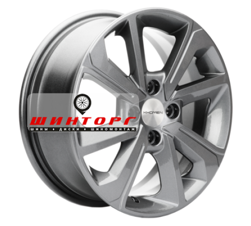 Купить диски Khomen Wheels 6x15/4x98 ET36 D58,6 KHW1501 (Lada Granta) Gray от производителя Khomen Wheels в Казани